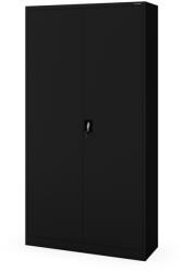 JAN NOWAK JAN II H2200 fém iratszekrény és műhelyszekrény 115x2200x400, fekete