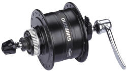 Shimano Nexus DH-3D37 dinamós első kerékagy (agydinamó), 36H, gyorszáras, tárcsafékes (Centerlock), 6V, 3W, túlfeszültség védelemmel, fekete
