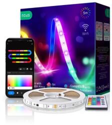 NOUS F1 okos Tuya Wi-FI RGB LED szalag 5 méter (F1) (F1)