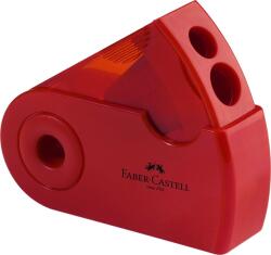 Faber-Castell Ascutitoare Plastic Dubla Sleeve Rosie albastra Faber Castel (FC182701)
