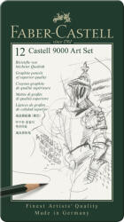 Faber-Castell Set Arta 12 Buc Creion Grafit Castell 9000 Faber-castell (FC119065)