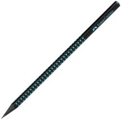 Faber-Castell Creion Grafit B Grip Sparkle Lemn Negru MiDNight Ocean Faber-castell (FC118268)