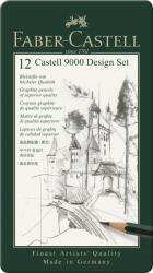 Faber-Castell Set Design 12 Buc Creion Grafit Castell 9000 Faber-castell (FC119064)
