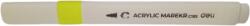 Deli Marker Acrilic Alb Color Emotion Deli (DLEC193A-WT)