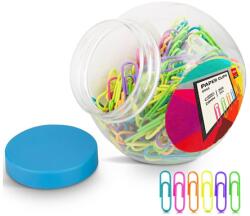 Deli Agrafe Color 28mm Deli Borcan (DLE0053) Agrafa