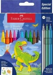 Faber-Castell Carioca 10+3 Culori Dinozauri Faber-castell (FC554214)