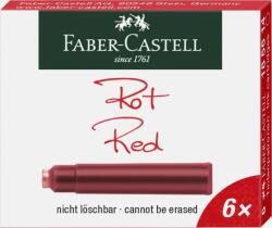 Faber-Castell Cartuse Cerneala Mici Rosii 6 Buc Cutie Faber-castell (fc185514)