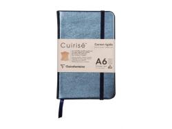Clairefontaine Caiet Coperta Tare, Piele A6, 144 Pagini Cuirise Color Brown (CAI192i)