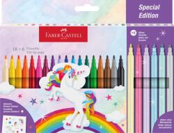 Faber-Castell Carioca 18+6 Culori Unicorni Faber-castell (fc554221)