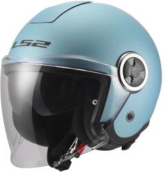 LS2 Cască de motocicletă deschisă LS2 OF620 Classy Solid, albastru mat perlat (LS366201021-MASTER)