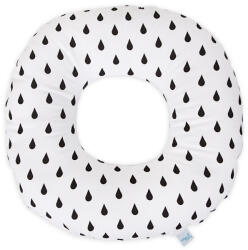 ceba baby szülés utáni ülõpárna - Fánk csepp fekete-fehér - vital24