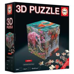 Educa 3D пъзел 6 в 1 Educa - Чудо (EDU20334)
