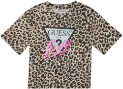 GUESS Tricouri mânecă scurtă Fete ORGANIC COTTON STRETCH Guess Maro 10 ani