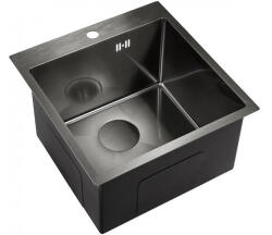 DONAU DH 753-B - Donau rozsdamentes acél mosogatótálca fekete-metál (DH 753-B)