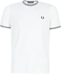 Fred Perry Tricouri mânecă scurtă Bărbați TWIN TIPPED T-SHIRT Fred Perry Alb EU M