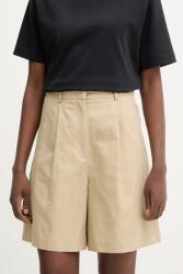 Weekend Max Mara len rövidnadrág ECUBA - bézs 40 - answear - 85 990 Ft