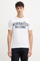 Aeronautica Militare pamut póló - fehér XL - answear - 16 990 Ft