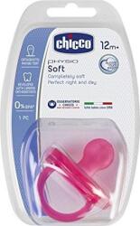 Chicco Physio Soft Csupa-Szilikon Cumi - Rózsaszín (GXP-561973) (GXP-561973)