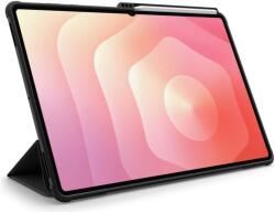 Spigen RUGGED ARMOR PRO tok álló (aktív FLIP, ütésállóság, TRIFOLD, asztali tartó, ceruza tartó) FEKETE Samsung Galaxy Tab S11 Ultra 5G (SM-X936B) / Galaxy Tab S11 Ultra WIFI (SM-X930) (ACS10150) (SPN17054) 