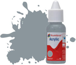 Humbrol Acrylic - Steel Grey Matt (87) 14ml (DB0087) (DB0087)