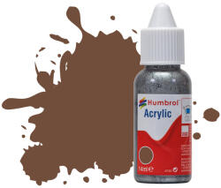 Humbrol Acrylic - Chocolate Matt (98) 14ml (DB0098) (DB0098)