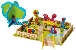  Playtive Junior 3D fa bedugós puzzle - Micimackó 27 db-os (261255) (261255)