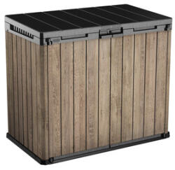 Keter SIGNATURE STORE IT OUT MŰANYAG KERTI TÁROLÓ 1150 L - kőrisfa