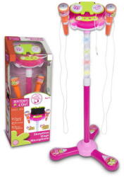 Bontempi Állványos mikrofon 2 konzollal (33734) (33734)