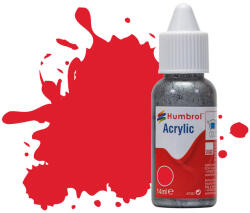 Humbrol Acrylic - Red - Gloss (19) 14ml (DB0019) (DB0019)