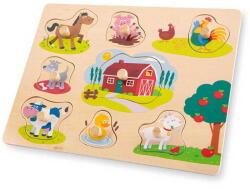 New Classic Toys Puzzle farm 8db (10430) (10430)