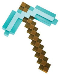 Disguise Minecraft Plastic Replica Diamond Pickaxe 40 cm (DSG65685) (DSG65685)
