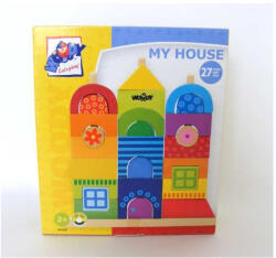 Woodyland - Első fa házam építőjáték- Woody (90235) (W90235)