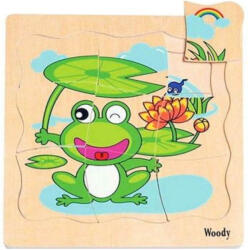Woodyland - Békás puzzle 9 darabos (90078) (W90078)