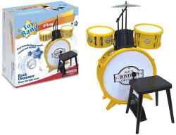 Bontempi Dob szett 4 részes zsámollyal, sárga (514501) (514501)