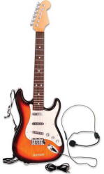 Bontempi Elektromos Gitár mikrofonos fülhallgatóval (240848) (240848)