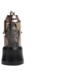 YOOUP C04 Dupla Szivargyújtó (autós) Töltővég (type-c) Pd38w Fekete