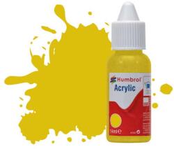 Humbrol Acrylic - Pale Yellow Matt (81) 14ml (DB0081) (DB0081)