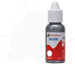 Humbrol Acrylic - White - Satin (130) 14ml (DB0130) (DB0130)