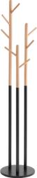 TEMPO KONDELA Cuier, negru/natural, TAVEL