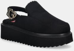 Love Moschino papucs - fekete Női 39 - answear - 55 990 Ft