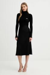 Elisabetta Franchi piknik tányér szett fedéllel és fogantyúval - fekete 42