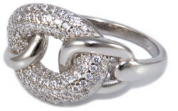 Ékszershop Köves ezüst fantáziagyűrű (2178802)