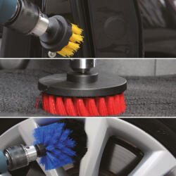 MNC Tisztítókefe készlet (3db-os) fúrógépre szerelhető 55681