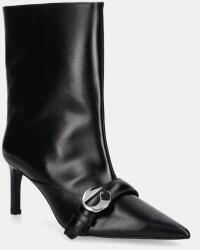 coperni bőr csizma Ankle Heeled Belt Boots - fekete Női 40