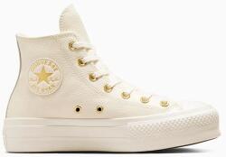 Converse bőr sneaker Chuck Taylor All Star Lift - fehér Női 41 - answear - 43 990 Ft