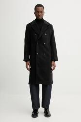 Abercrombie & Fitch baba gyapjúkeverék pulóver - fekete XL