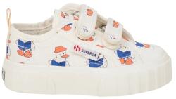 Tinycottons gyerek sportcipő READERS SNEAKERS X SUPERGA - bézs 22