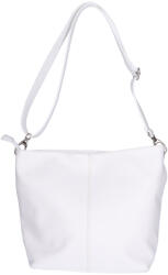 Rea Moda Olasz bőr 0003 fehér női válltáska