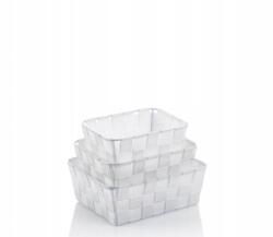 Kela Alvaro kosár szett Pp, fehér, 3db (23009)