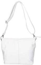 Rea Moda Olasz bőr 0002 kicsi fehér női táska